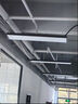 雷士照明led方通燈長條燈鋁方通專用燈格柵吊頂辦公室超市橋架吊線燈 120*20cm黑框58瓦白光  吊線安裝 曬單實拍圖