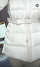 KOLON SPORT/可隆中量羽絨服 女子壓膠連帽冬GTX防風(fēng)寬松鵝絨外套夾克 LKDJ4WTK16-IV 象牙白 L 170/92A 曬單實(shí)拍圖
