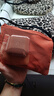 無印良品（MUJI）再生聚酯纖維 雙拉鏈包收納袋 居家旅行數(shù)據(jù)線小收納包便攜零錢包 橙色/M/長19*寬13.5cm 曬單實拍圖