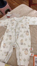 貝瑞加（Babyprints）寶寶連體衣2件裝純棉嬰兒衣服柔軟滿月服長袖哈衣家居爬服 熊象66 曬單實拍圖