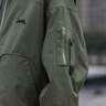 JEEP吉普軍綠夾克男士休閑工裝外套2025年秋季新款棒球服領上衣男 軍綠色 XL 曬單實拍圖
