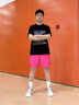 AJBR輕奢潮牌 男鞋夏季新款透氣網(wǎng)面運動(dòng)鞋男休閑跑步鞋高端老爹鞋男 白黑-高檔男鞋 43 曬單實(shí)拍圖