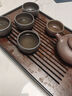 憶壺茶（YIHUTEA）茶盤托盤家用茶臺(tái)帶排水小型瀝水儲(chǔ)水實(shí)木功夫托盤泡茶具竹茶托 【爆款大號(hào)】茶盤36.5*24cm 曬單實(shí)拍圖