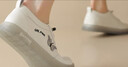 達芙妮小白鞋女學(xué)生舒適百搭春秋季2024新款休閑鞋女生板鞋帆布鞋 米色 38 (240mm) 標準碼 曬單實(shí)拍圖