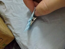 蕊希多色絲帶蝴蝶結(jié)迷你小發(fā)夾甜美可愛發(fā)卡碎發(fā)發(fā)夾甜妹發(fā)飾新年發(fā)夾 藍色3cm【8個】 曬單實拍圖