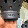 卡駱馳（crocs）經(jīng)典云朵Clog女沙灘洞洞鞋涼拖鞋206750 206750-100  36  曬單實(shí)拍圖