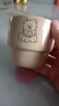 馬克杯ins風(fēng)薩摩疊疊學(xué)生牛奶杯可愛大容量喝水杯家用陶瓷杯 咖色小狗摩疊疊杯 曬單實(shí)拍圖