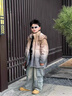 G.duck小黃鴨男童羽絨服冬季新款兒童中長(cháng)款男孩衣服中大童加厚冬裝外套 棕色 150 cm 曬單實(shí)拍圖