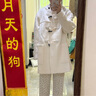 Teenie Weenie小熊女裝學(xué)院風(fēng)牛角扣毛呢大衣綿羊毛連帽外套 乳白色 L (170) 曬單實拍圖