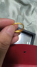 周六福靈蛇黃金戒指生肖蛇本命年七夕禮物計價A0113175 15號 約2.35g  曬單實拍圖