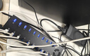 西普萊擴展塢USB2.0集線器20口工業(yè)級分線器A-805p（1.4m）HUB手機平板測試充電單口1A帶外置電源 曬單實拍圖