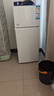 海爾（Haier）123升小冰箱冰箱雙開(kāi)門(mén)二級(jí)能效節(jié)能省電黑金凈化保鮮租房家用冰箱宿舍迷你BCD-123GHTMZ0WV 曬單實(shí)拍圖