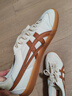 Onitsuka Tiger鬼塚虎TOKUTEN秋冬男女焦糖低幫復古舒適德訓鞋 米白色 39 曬單實(shí)拍圖