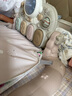 貝易（BEIE）嬰兒腳踏鋼琴玩具0-3歲新生兒禮物宇航員健身架藍牙充電款貝母粉 曬單實(shí)拍圖