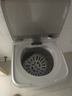 志高（CHIGO）脫水機(jī)甩干機(jī)小型迷你家用甩干桶出租房宿舍大容量單杠脫水桶烘干一體 8.6KG 力薦【不銹鋼桶加厚款】 曬單實(shí)拍圖