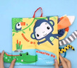 費雪（Fisher-Price）幼兒立體運動布書 寶寶手掌書嬰兒童早教啟蒙玩具生日禮物禮品 曬單實拍圖