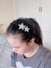 伊黛兒2025新款高端星星發(fā)箍女款網(wǎng)紅洗臉?biāo)榘l(fā)頭箍帶齒壓發(fā)發(fā)卡發(fā)窟夏天 F3463星星發(fā)箍 曬單實(shí)拍圖