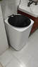 美的（Midea）迷你洗衣機 MB30VH36E 3KG嬰兒小型兒童內衣洗衣機 全自動(dòng)波輪 高溫煮洗 除菌除螨宿舍 以舊換新 曬單實(shí)拍圖