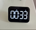 得力（deli）紐賽電子計(jì)時(shí)器辦公學(xué)生兒童專用時(shí)間管理烘焙答辯開學(xué)升學(xué) 白NS883開學(xué)禮物 曬單實(shí)拍圖