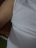 帛芮寬肩背心男純棉運動無袖背心內(nèi)穿健身籃球跑步男士白色打底汗衫 曬單實拍圖