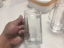 【大牌同款10W+】加厚玻璃杯家用男茶杯透明水杯待客辦公室專(zhuān)用 6只裝 曬單實(shí)拍圖
