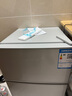 新飛 FRESTEC冰箱小型租房用 一級能效冷 藏冷凍兩用1-2人家用小冰箱 出租房雙門電冰箱辦公室兩門 25年升級 58A118LS一級能效【高性價比】銀 曬單實拍圖