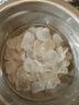 白玉木耳無根干貨500克包郵兔耳菌銀耳大白耳小碗耳竹耳菌竹子菇 精選白玉木耳100克 曬單實拍圖