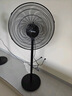 美的（Midea）工業(yè)電風(fēng)扇立式大風(fēng)扇強(qiáng)力金屬扇辦公室交流定頻風(fēng)扇大功率工廠20吋大頭扇車(chē)間商用牛角扇 FSA45RA 曬單實(shí)拍圖