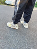 森馬（Senma）男鞋夏季休閑百搭時(shí)尚小白鞋子男士軟底輕便厚底增高板鞋男款透氣 米色 42 曬單實(shí)拍圖