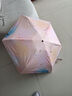蕉下（beneunder）防紫外線(xiàn)遮陽(yáng)傘五折口袋黑膠晴雨傘防曬傘BM665葉舞 曬單實(shí)拍圖