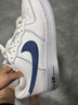 耐克NIKE男休閑板鞋空軍一號 AIR FORCE 1 運動(dòng)鞋HQ2037-100白/藍41 曬單實(shí)拍圖