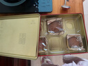廣州酒家月餅禮盒中華老字號廣式月餅經典鐵盒蓮蓉五仁中秋送禮福利團購 蛋黃果仁紅豆沙月餅禮盒720g 曬單實拍圖