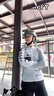 林下春雪夏季騎行服女春秋公路車(chē)騎行服男長(cháng)袖上衣自行車(chē)公路車(chē)騎行衣速干 白色+常規短褲套裝【男女同款】 M 曬單實(shí)拍圖