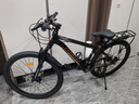 鳳凰上海鳳凰山地車自行車男士女式學生成人變速寬胎越野公路賽單車 【鋼架/全套競速軸承】條輪消黑 26寸24速【建議身高158-188cm】 曬單實拍圖
