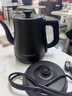 金灶（KAMJOVE） 茶藝專用泡茶燒水壺優(yōu)雅長(zhǎng)嘴電熱水壺隨手泡開水壺自動(dòng)斷電熱水壺煮水壺家用1L 1L T-93（磨砂黑色） 曬單實(shí)拍圖