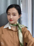 恒源祥絲巾女2025新款時(shí)尚洋氣70cm小方巾春秋綠色系百搭綁發(fā)帶裝飾領(lǐng)巾 綠色花卉 70cm 曬單實(shí)拍圖