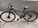 邦德富士達公路自行車(chē)禧瑪諾27級變速男女成人山地車(chē)競速賽車(chē)跑車(chē)700C單車(chē) B200 消光灰藍 曬單實(shí)拍圖