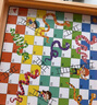 小頑豆飛行棋兒童版跳棋五子棋小學(xué)生多功能棋盤(pán)五合一棋類(lèi)套裝益智玩具 曬單實(shí)拍圖