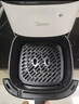 美的（Midea）空氣炸鍋AI烹飪不用翻面 家用全自動(dòng)智能觸控 透明可視實(shí)用大容量 金屬腔體無異味5.3L MF-KZC5388 曬單實(shí)拍圖