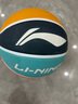 李寧（LI-NING）籃球兒童5號比賽室內(nèi)外耐磨水泥地幼兒小學(xué)生青少年戶外橡膠五號 曬單實拍圖