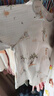 童泰（TONGTAI）寶寶秋衣套裝夏季純棉嬰兒內衣兒童睡衣秋褲家居服提花藍色80cm 曬單實(shí)拍圖