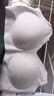 Spring Maternity喜臨哺乳文胸孕婦哺乳內(nèi)衣產(chǎn)后喂奶防下垂夏季時尚聚攏不勒胸 月靜灰哺乳文胸（不含內(nèi)褲） S-M-L 曬單實拍圖