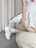 安踏林孝埈同款 ACE 2丨休閑鞋女鞋秋季革面小白鞋網(wǎng)球風(fēng)運動(dòng)跑步鞋 象牙白/新墨水藍-1 38 （女） 曬單實(shí)拍圖