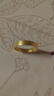 卡鉑亞古法黃金戒指足金9999平安無(wú)事實(shí)心方戒男女款對戒結婚素圈指環(huán) 古法黃金戒指 4.87克（18號）寬約3.9mm 曬單實(shí)拍圖