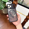 七龍適用于蘋(píng)果17promax手機殼鏡頭全包磁吸17保護套iphone17promax超薄散熱防摔17promax簡(jiǎn)約外殼男女 【磁吸-磨砂黑】磨砂手感 iPhone 17 Pro Max 曬單實(shí)拍圖