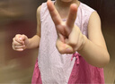 班喜迪【蝴蝶結(jié)拼色】女童連衣裙夏裝新款兒童洋氣公主裙寶寶純棉背心裙 曬單實拍圖