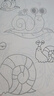 漫畫描摹本：動物世界 漫畫入門手繪描摹本漫改動物線稿描繪線描 兒童素描臨摹卡通畫冊 控筆能力基礎(chǔ)自學(xué)練習(xí)冊圖畫紙涂鴉填色本 曬單實(shí)拍圖