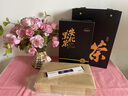 七春 黑茶安化黑茶贈(zèng)茶刀2016年金花茯磚茶1kg熟茶葉禮盒送長(zhǎng)輩自己喝 曬單實(shí)拍圖