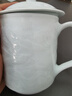 景德鎮（jdz）陶瓷家用中式手工長(cháng)城茶杯茶具帶蓋辦公泡茶杯喝茶水杯送長(cháng)輩禮物 影青浮雕長(cháng)城茶杯 曬單實(shí)拍圖