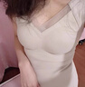 莫代爾保暖背心女石墨烯3D立體無(wú)痕帶胸墊杯罩一體網(wǎng)紗內搭打底秋衣 曬單實(shí)拍圖